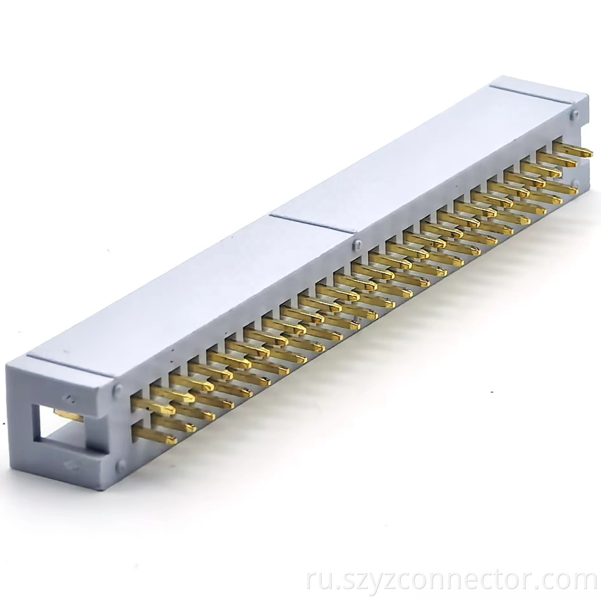 2.54mm Pitch Box header Connector one pin Missing Straight H:8.8mm 2*25P